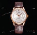 GM Factory Swiss Replica Rolex Cellini Date Rose Gold Automatic Watch